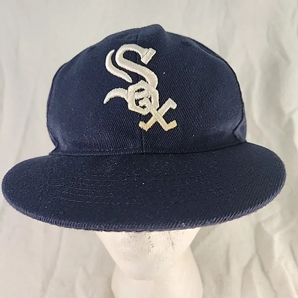 Cap Chicago White Sox Hat Mens 7 1/2 Blue Baseball MLB Team Headcoverz Vintage